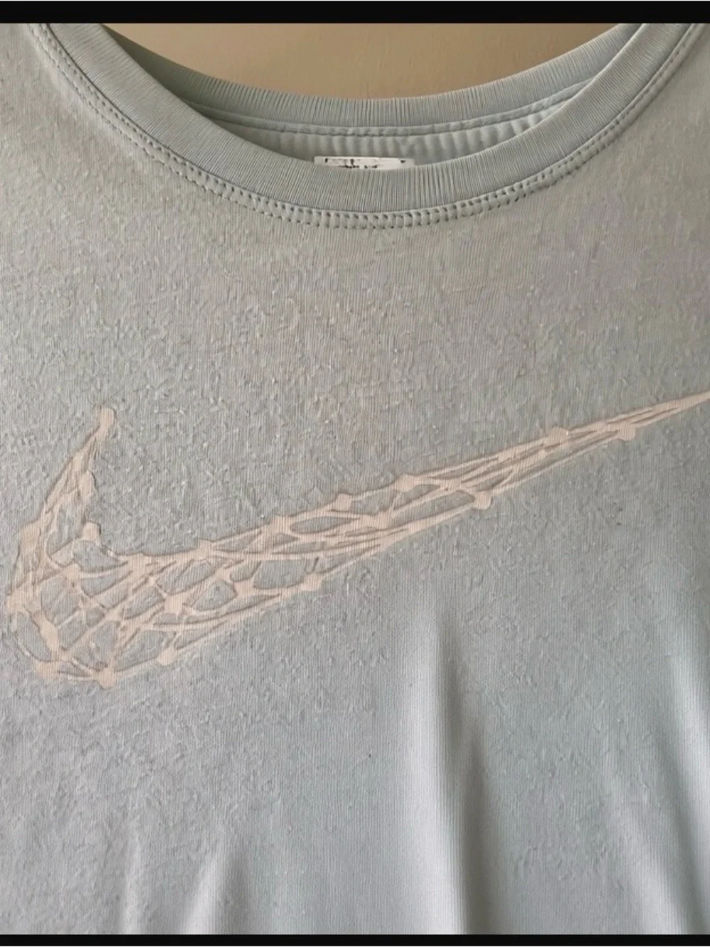 Nike Kids' Light Blue Short-Sleeve Logo Tee